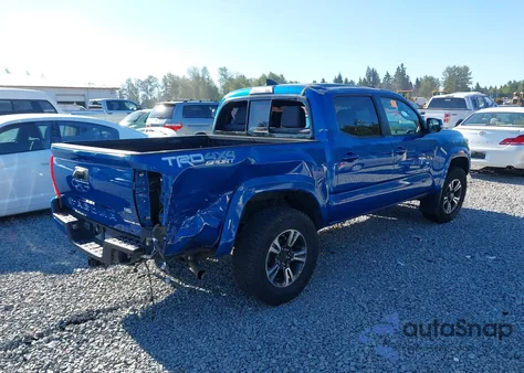 2017 Toyota Tacoma Trd Sport from USA, damaged, VIN 3TMCZ5AN4HM080423